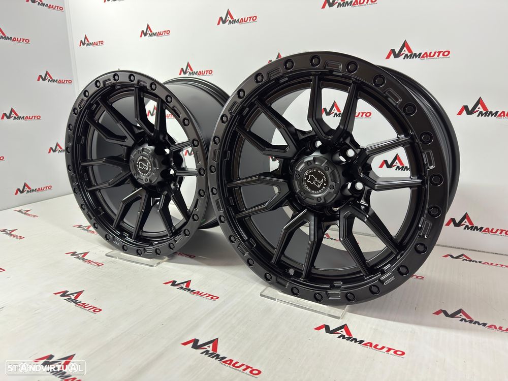Jantes Black Rhino 4x4 Black 17 (6x139.7) - 2