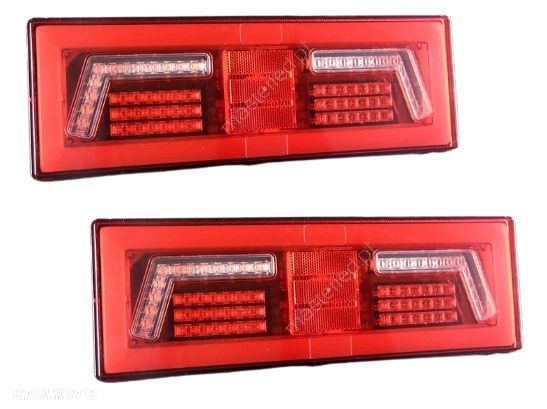 LAMPA TYLNA PRZYCZEPY ZESPOLONA LED DIODOWA LAWETA - 4