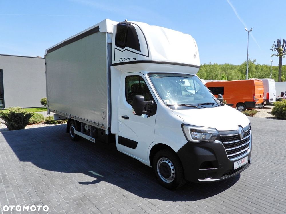 Renault MASTER  PLANDEKA 10 PALET WEBASTO TEMPOMAT LEDY PNEUMATYKA KLIMATYZACJA  165KM - 5