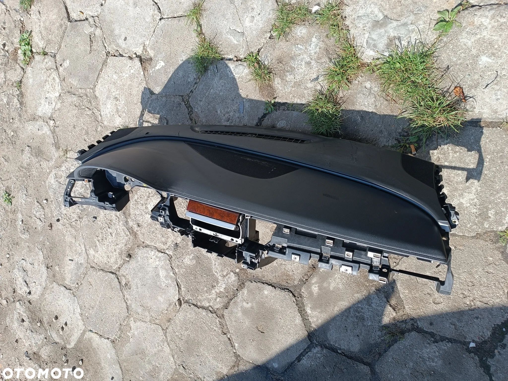 DESKA ROZDZIELCZA KONSOLA KOKPIT AUDI A8 D4 4H EU SKÓRA - 1