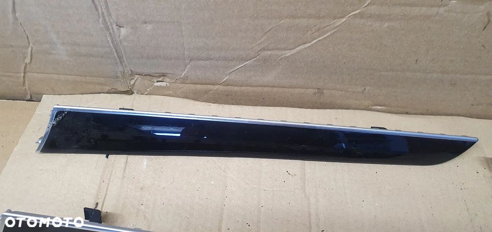 Listwa dekor drzwi komplet Piano Black Audi A4 B8 8K0867409J 8K0867420J 8K0867410J 8K0867419J - 5
