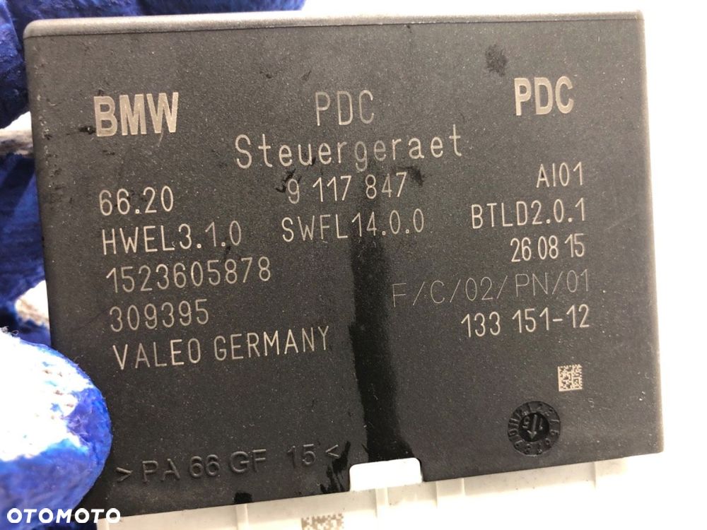 MODUŁ PDC  BMW X3 (F25) 2010 - 2017 xDrive 28 i 180 kW [245 KM] benzyna 2012 - 2017 9117847 - 4