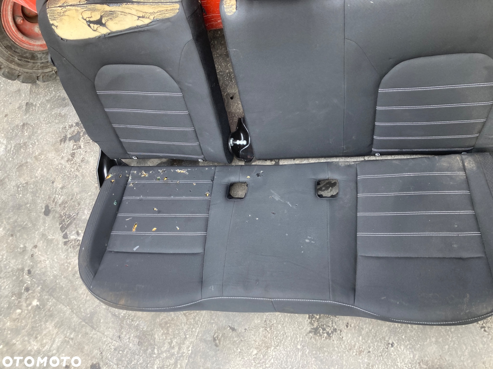 DACIA DUSTER 1 I , 2 II KANAPA TYLNA SIEDZISKO + OPARCIE SIEDZENIA TYLNE TYŁ FOTELE TYLNE TYŁ Wwa - 4