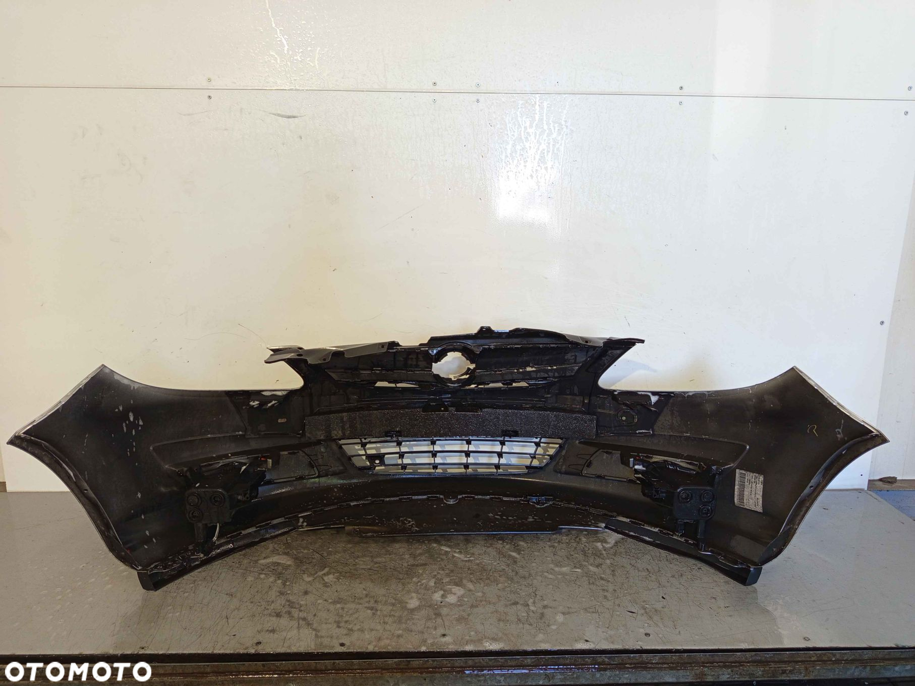 + ZDERZAK PRZÓD PRZEDNI OPEL CORSA D Z157 SREBRNY HALOGENY - 5