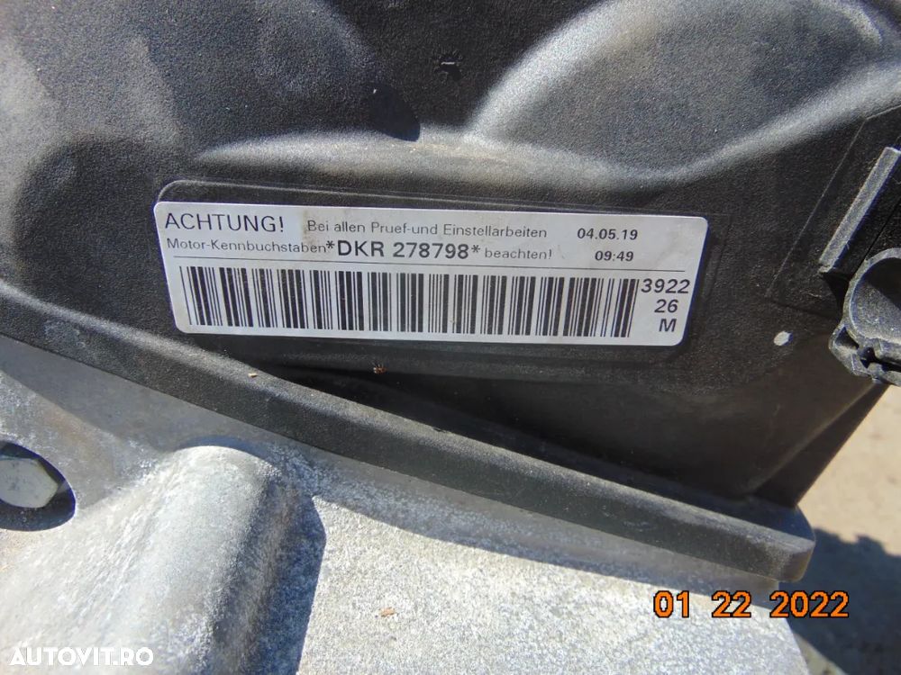 Motor 1.0tsi DKR Seat Arona ibiza Audi a1 VW Polo  T Cross Golf 7 T RocUp Skoda Fabia Octavia Rapid - 3
