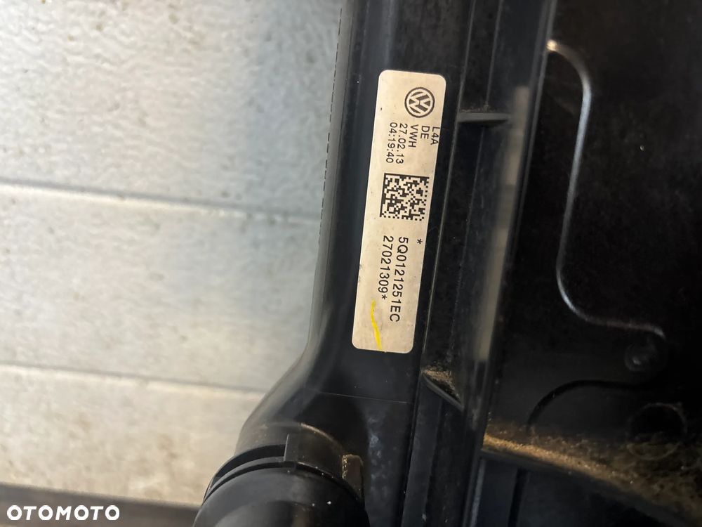 SkodA OCTAVIA III 1,6 diesel komplet chłodnic wentylatory 5Q0816411AR 5Q0121203DD - 6