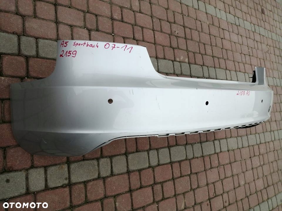 Zderzak tył tylni tylny AUDI A5 2007-2011 2008- 2012 SPORTBACK 4D 08-12 kolory - 1