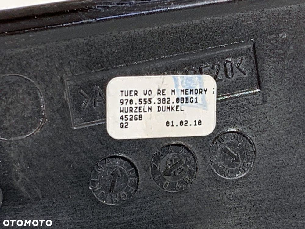 LISTWY DEKOR DRZWI  PORSCHE PANAMERA (970) 2009 - 2017 4.8 4S 294 kW [400 KM] benzyna 2009 - 2013 - 6