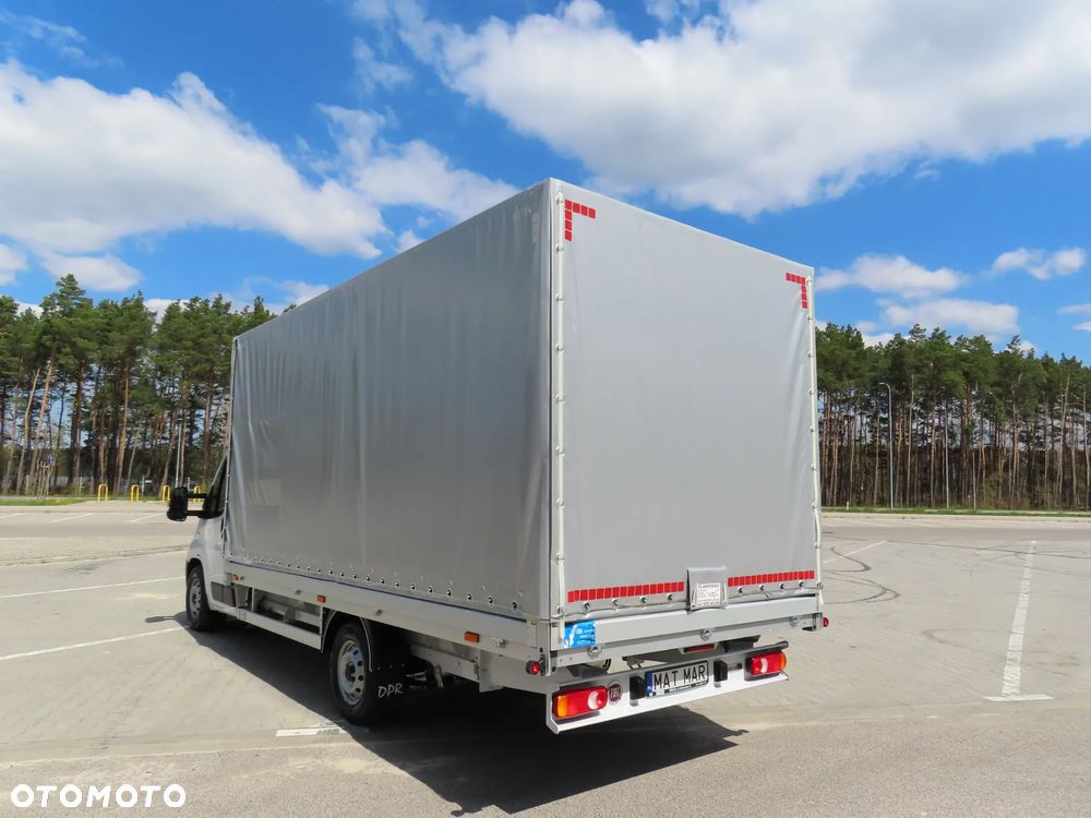 Fiat Ducato seria 7 MAXI L4 2.3 MultiJet II 180 KM POWER FIRANA 10 E.Palet Skrzynia Plandeka 4916 mm Dł. WZMCNIANY Rozstaw Osi 4035 mm, DMC 3500 Kg, Ładowność 1180 Kg, FULL Opcja Wyposażenia, Android Auto/Carplay, Stan Wizualny I Techniczny NOWY Tak Jak Z Taśmy Produkcyjnej Gotowy Dostępny OKAZJA POLECAM - 5