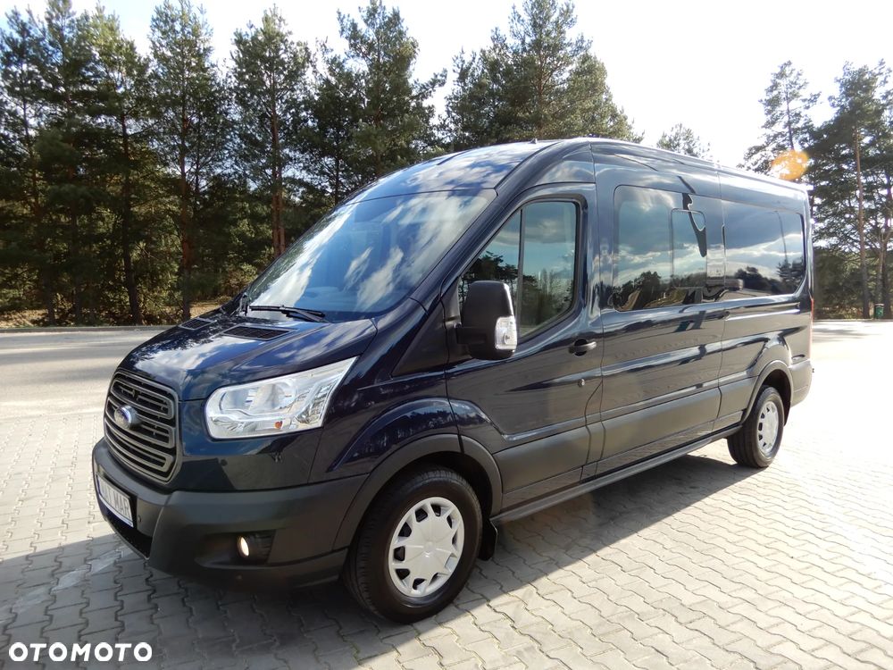 Ford Transit 2.0 DCiV 130 Km EcoBlue Wersja TREND L3H2 Blaszak Furgon 6-Cio Osobowy Doka Brygadowy Dubel + 1267 Kg Ładowność DMC 3500 Kg Stan Auta Jak Nowy UNIKAT !!! - 7