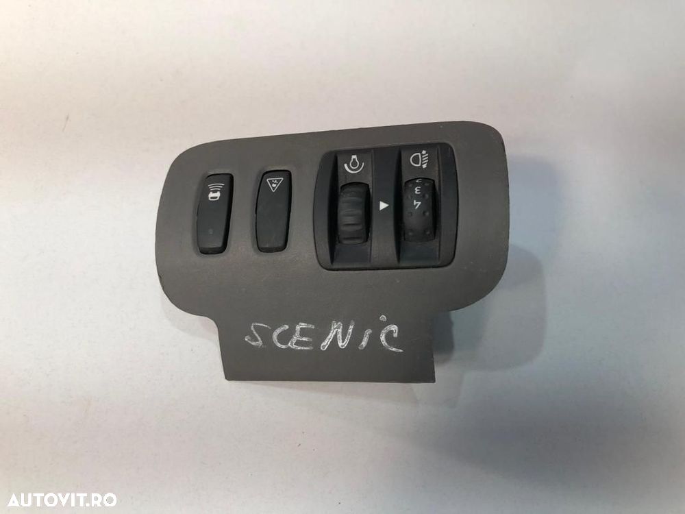 Butoane reglaj lumini Renault Scenic 2 (2003-2009) 88020005 - 1