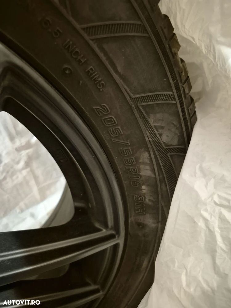 4 roți complete Falken Eurowinter HS449 205/55 R16 91H M+S - 3