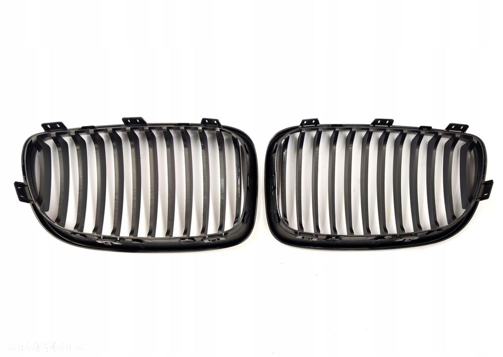 Atrapa Grill Nerki kp Tuning Black Mat Bmw 1 e81 e82 e87 e88 Lift 2007-2013 - 3
