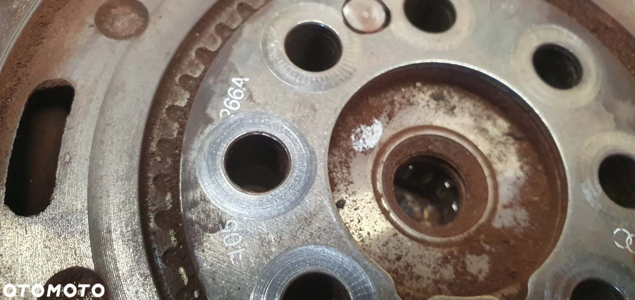 Sprzęgło dwumas tarcza docisk komplet LUK Audi A6 C5 2.5 TDI 058105266A - 4