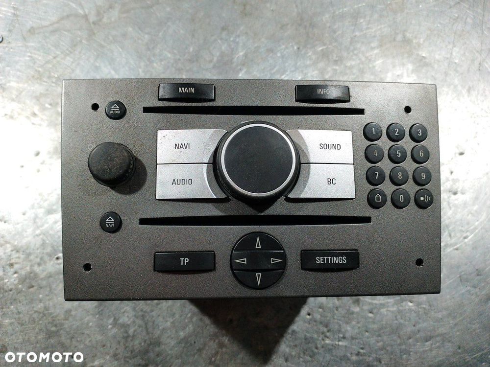 RADIO CD NAVI OPEL VECTRA C 13113150 383555646 24461297 5W70093 1.9 CDTI - 2