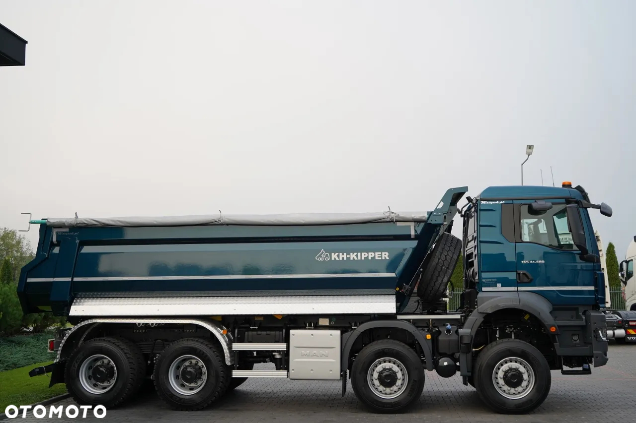 MAN TGS 41.480 / 8X8 / WYWROTKA / AUTOMAT / FABRYCZNIE NOWY / BARDZO BOGATE WYPOSAŻENIE / - 13