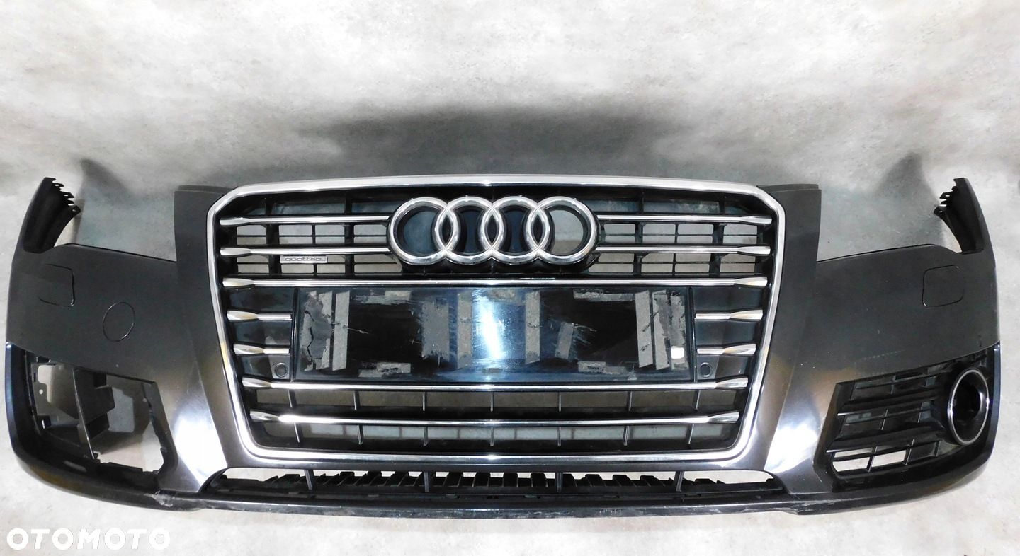 AUDI A7 C7 4G8 ZDERZAK PRZÓD PRZEDNI KOMPLETNY - 1
