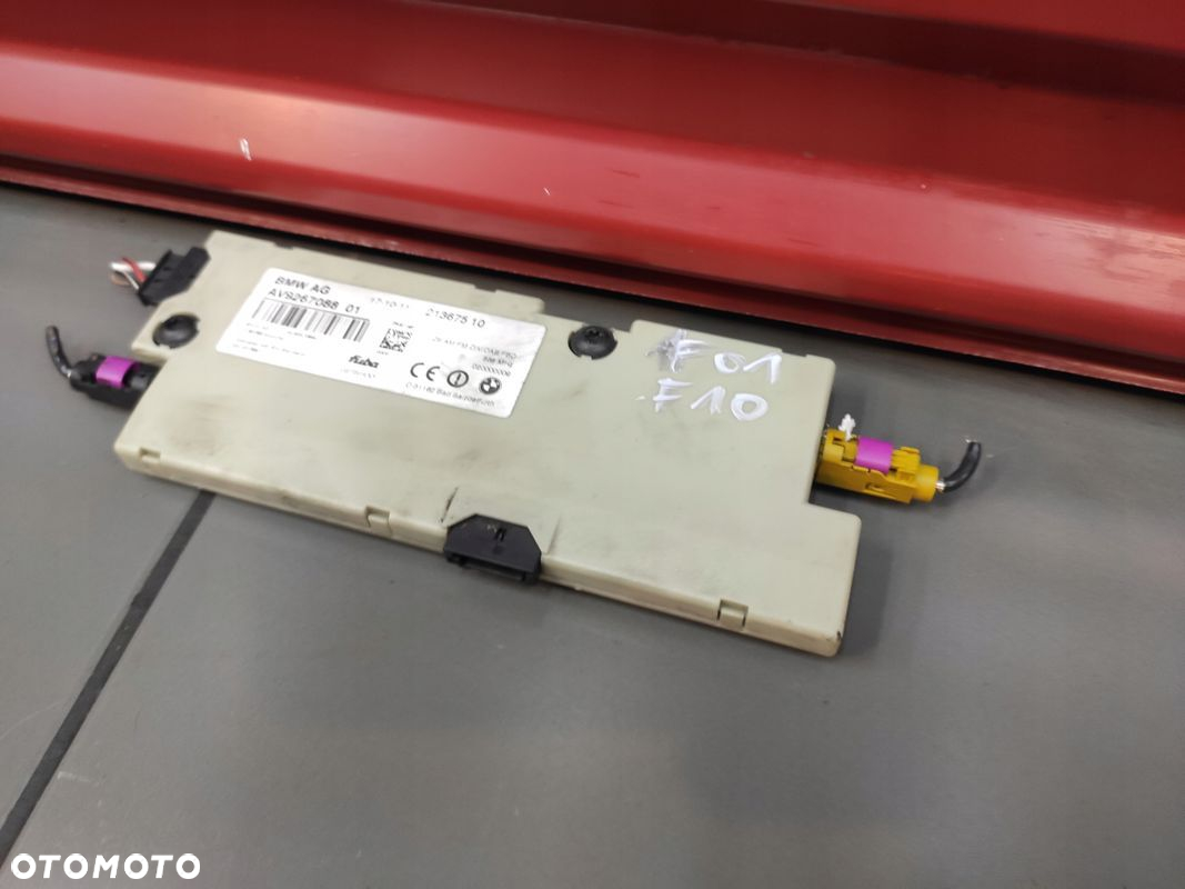 BMW 5 F10 F01 WZMACNIACZ ANTENOWY ANTENY STEROWNIK SPRAWNY WTYCZKI ORYGINAŁ - 2