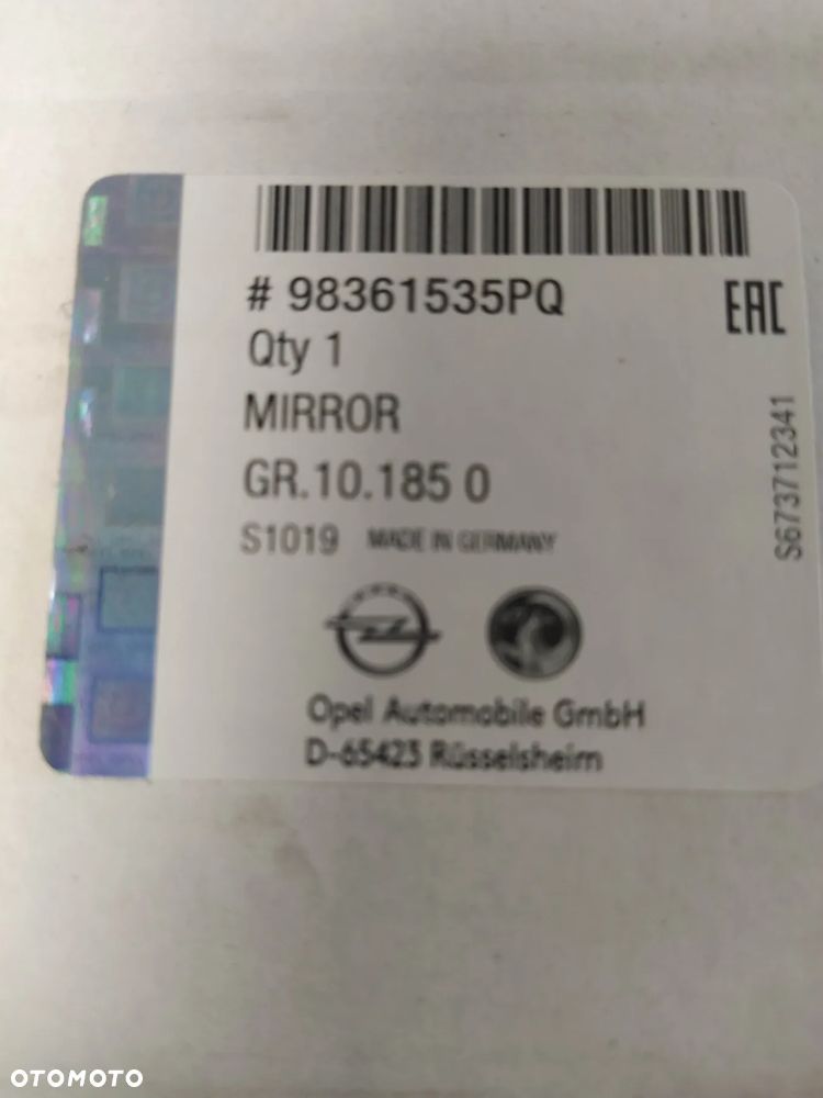 OPEL CORSA F KOLOROWE POKRYWY OSŁONY NA LUSTERKA NOWY ORYGINAŁ - 7