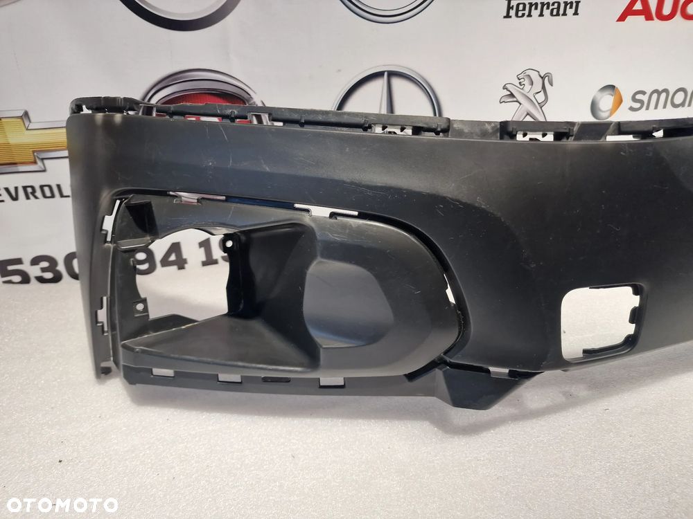 PEUGEOT PARTNER RIFTER 18- ZDERZAK PRZEDNI PRZÓD , NIELAKIEROWANY / STRUKTURA , NR 9816755880 / 9816756777 , NR AUKCJI DT959 - 7