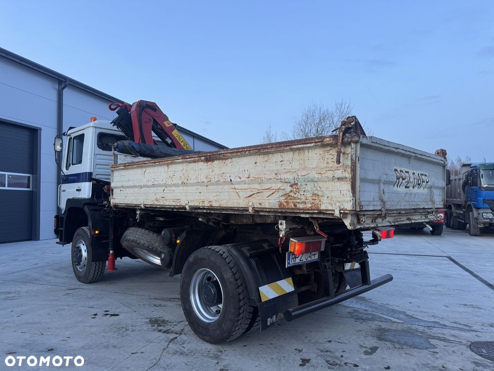 MAN 19.420 4x4 Wywrotka 3x Meiller Oryginał HDS Palfinger - 8