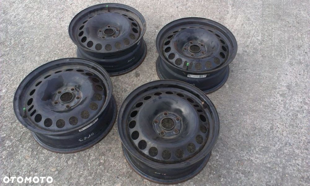 16” - felgi 5x105 - Opel Astra J Mokka , Chevrolet Trax Cruze - FELGA Stalowe 5x105 , r16 cali - Koło zapasowe Dojazdowe Zapasówka - 1