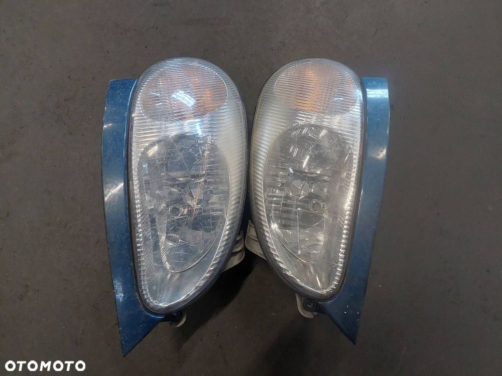 KOMPLETNY PRZÓD MASKA ZDERZAK LAMPA LEWA PRAWA  DAEWOO LANOS I - 2