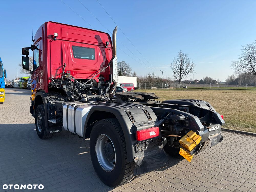 Scania G450 XT 4x4 stały napęd , skrzynia redukcyjna , biegi terenowe , hydraulika do wywrotu, z Niemiec ,opticrusie ze sprzęgłem - 10