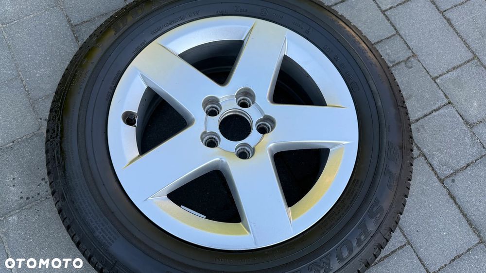 Nowe koło r15 5x100 ET38 195/65 zapasowe dojazdowe zapas alufelga dojazdówka - 2