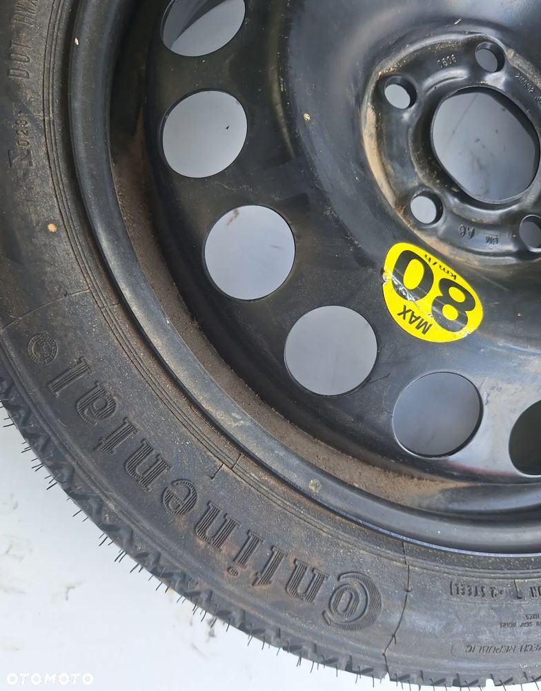 KOŁO DOJAZDOWE 16 cali -5X110 /ET41-4Jx16H2- OPEL ASTRA H,ZAFIRA B,VECTRA C- 115/70R16 - 2