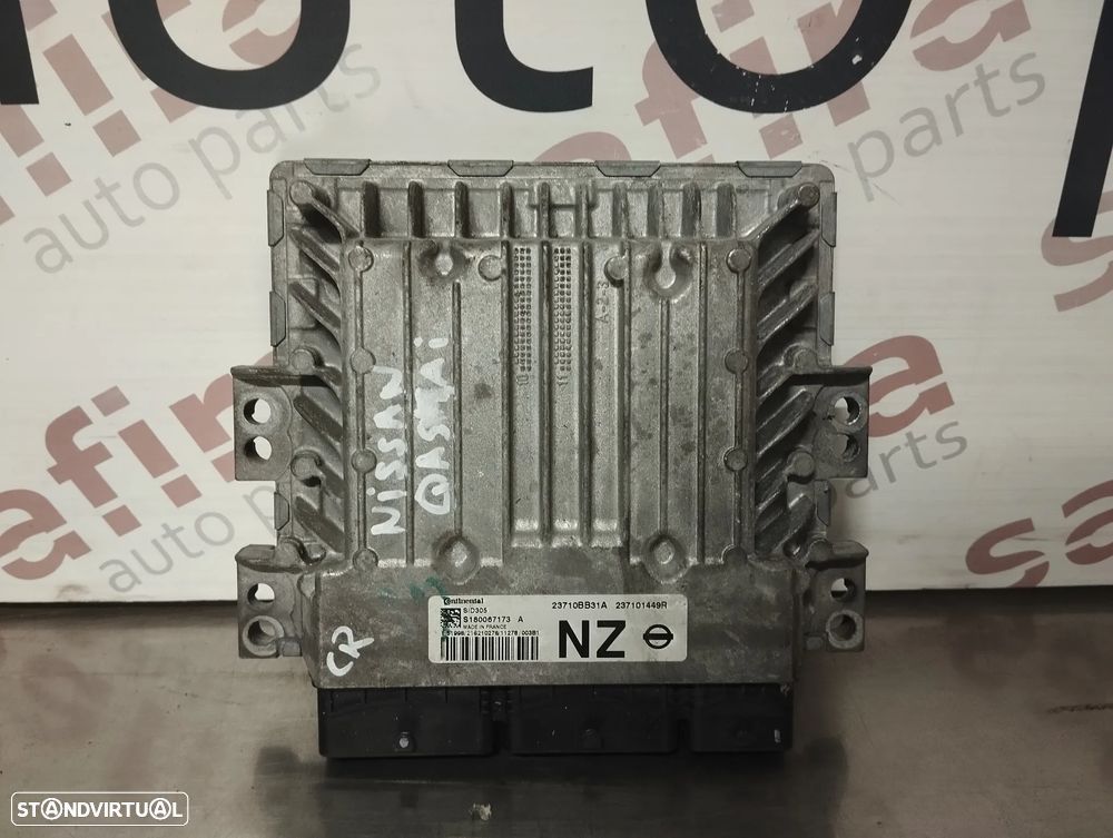 UNIDADE / CENTRALINA DO MOTOR NISSAN QASHQAI J10 1.5DCI S180067173 A 23710BB31A 237101449R - 2