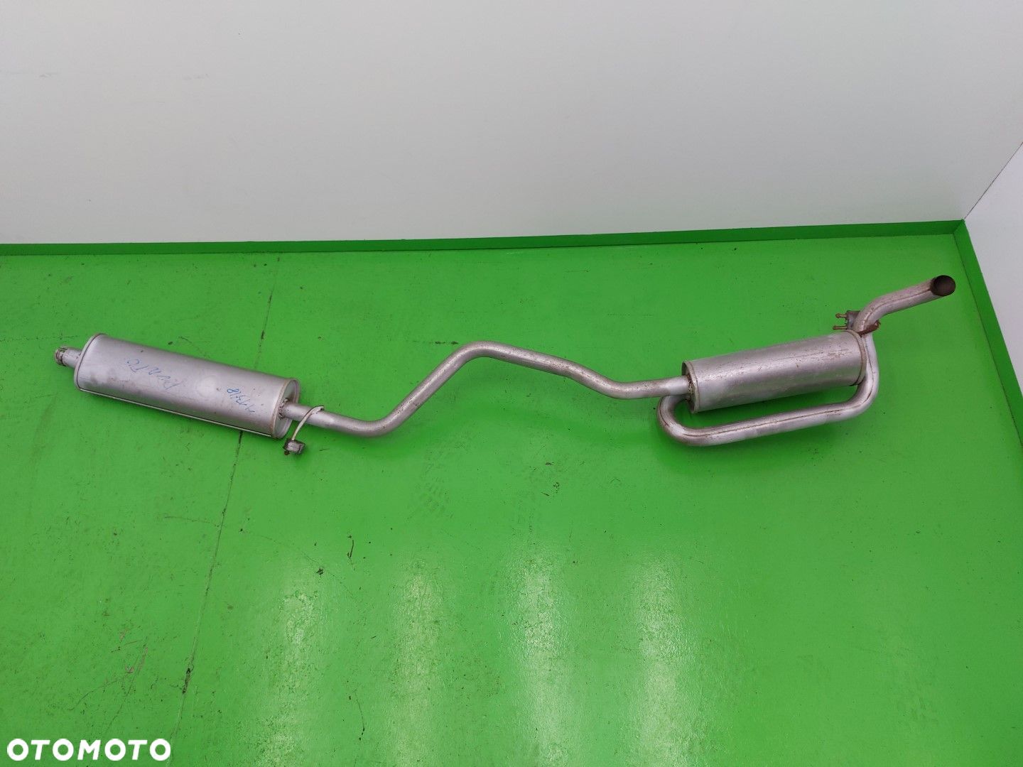 Wydech kompletny tłumik KOŃCOWY ŚRODKOWY FIAT PUNTO I 1994-1999 1.2 B ŁADNY - 1