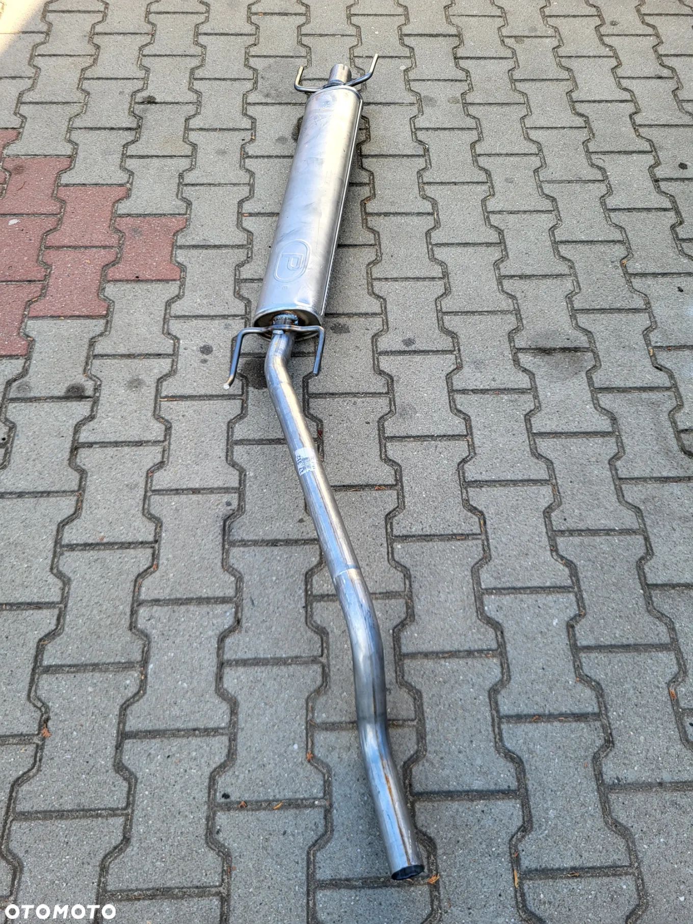 TŁUMIK środkowy Opel Astra G ,H  ,GTC  1.6/1.8i -8/16V 03-04      17312 P ALU ,58 52 261 - 1