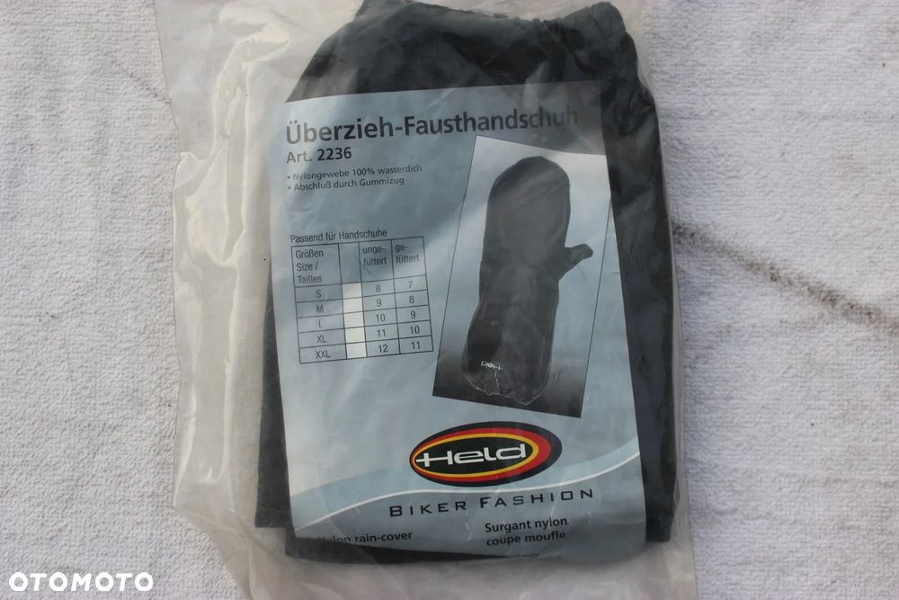 Rękawice motocyklowe rozmiar XXL