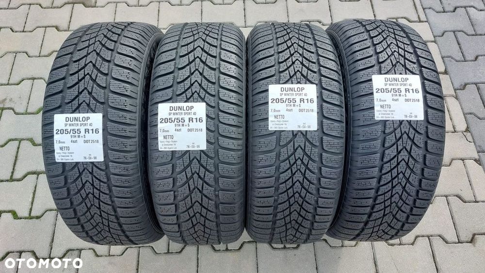 Opony Dunlop 205 55 R16