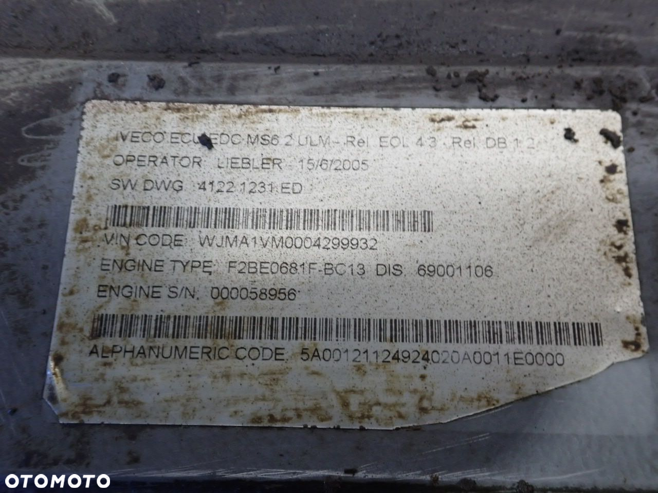 KOMPUTER SILNIKA IVECO STRALIS 504078154 - 7