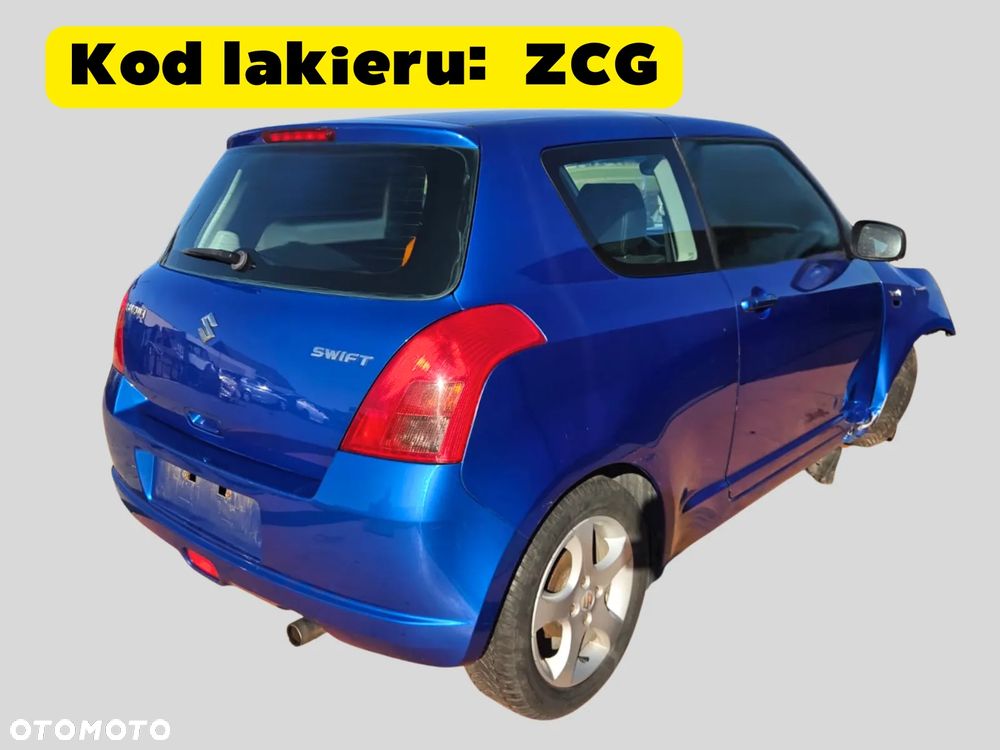 Suzuki Swift IV 2006 Silnik 1.5 VVT (M15A) 102 KM (75 kW) ZCG Na części silnik, drzwi, klapa bagażnika, zderzak, lampa - 2