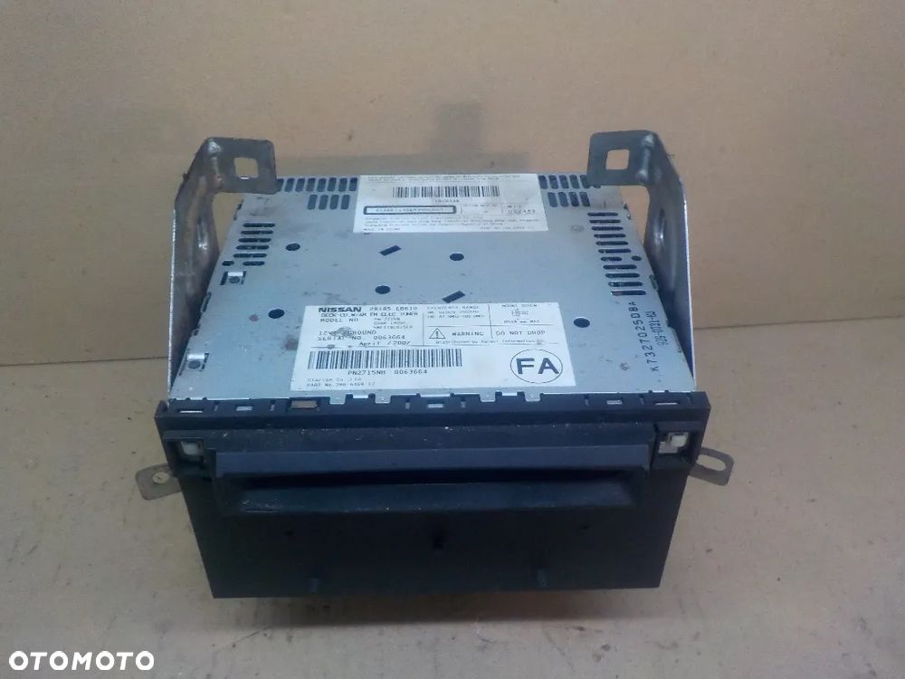 NISSAN NAVARA RADIODTWARZACZ DVD 28185 EB610 - 1