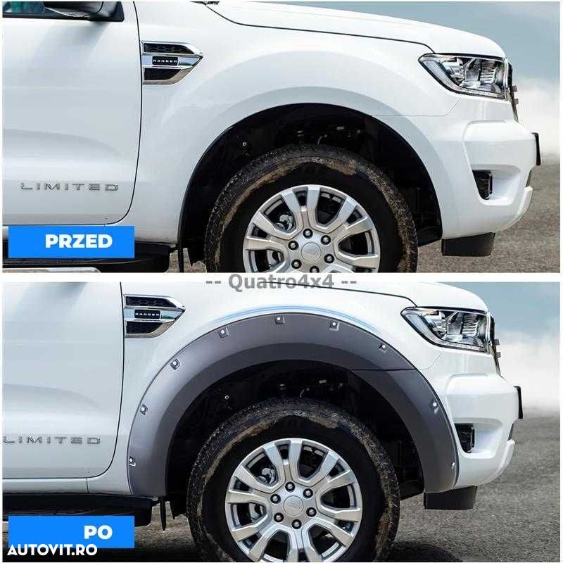 Overfendere extensii roti Ford Ranger T7 2016+ - 3