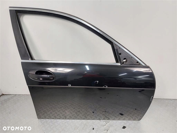 Drzwi PRZÓD przednie prawe BMW 7 E65 CZARNE BLACK SAPPHIRE METALLIC