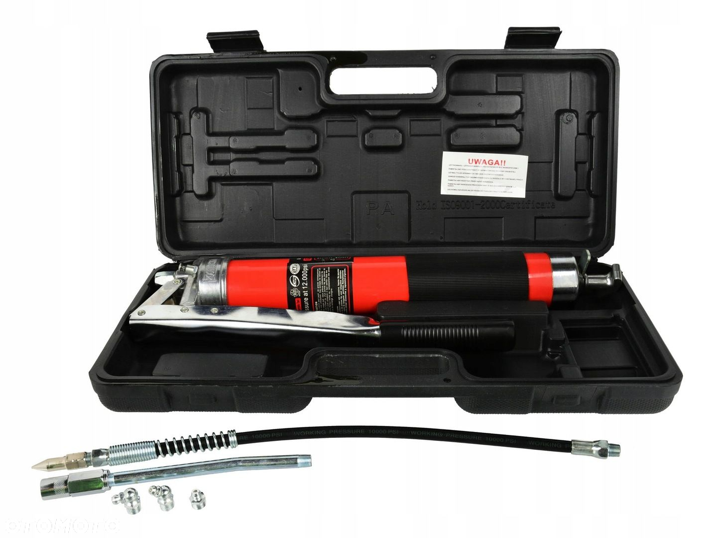GEKO SMAROWNICA TAWOTNICA RĘCZNA 600CC W WALIZCE 828 BAR ALU STAL G02900 - 2