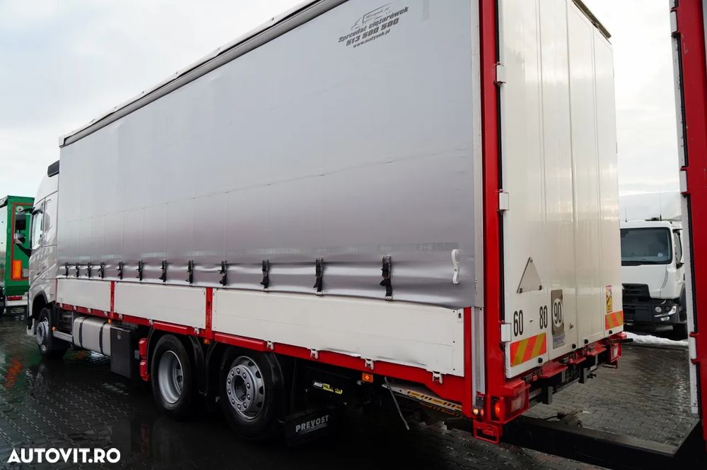 Volvo FH 460 / COMBINAT TANDEM / 120 M3 / TRAVERSE / DROPSIDE / I-PARK COOL / PODEA RESISTENTĂ / LIFT / AXE RIDICATĂ / DIRECȚIE - 8