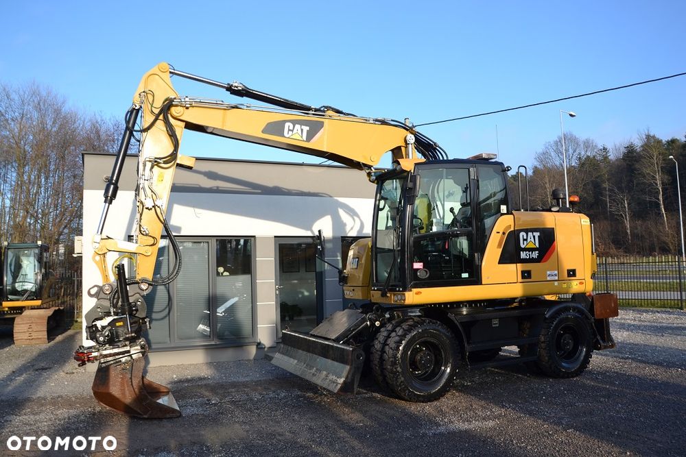 Caterpillar 314 F, ROTOTILT ZE SZCZYPCAMI, TYLKO 5600 MTH