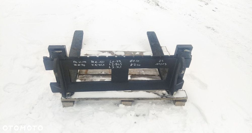 Widły ATLAS z karetką 2,5 t 120 cm [OS 11030][OS 11031] - 2