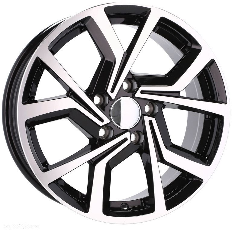4x Felgi 16 m.in. do VW Caddy Golf Plus SV Jetta Passat Sharan T-ROC Tiguan Touran - B1154 (XFE04) - 10