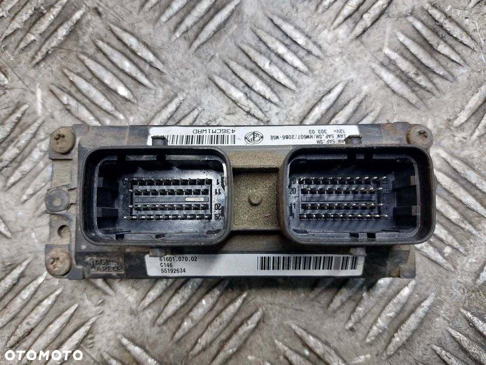 ZESTAW STARTOWY FIAT PANDA II IAW5AFSM 55192634 51740049 61027500 - 4