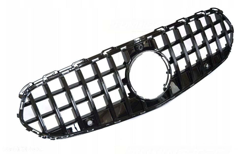 Atrapa Grill Kratka Tuning Amg GT-R Panamericana Mercedes C-klasa 206 21-26 - 3