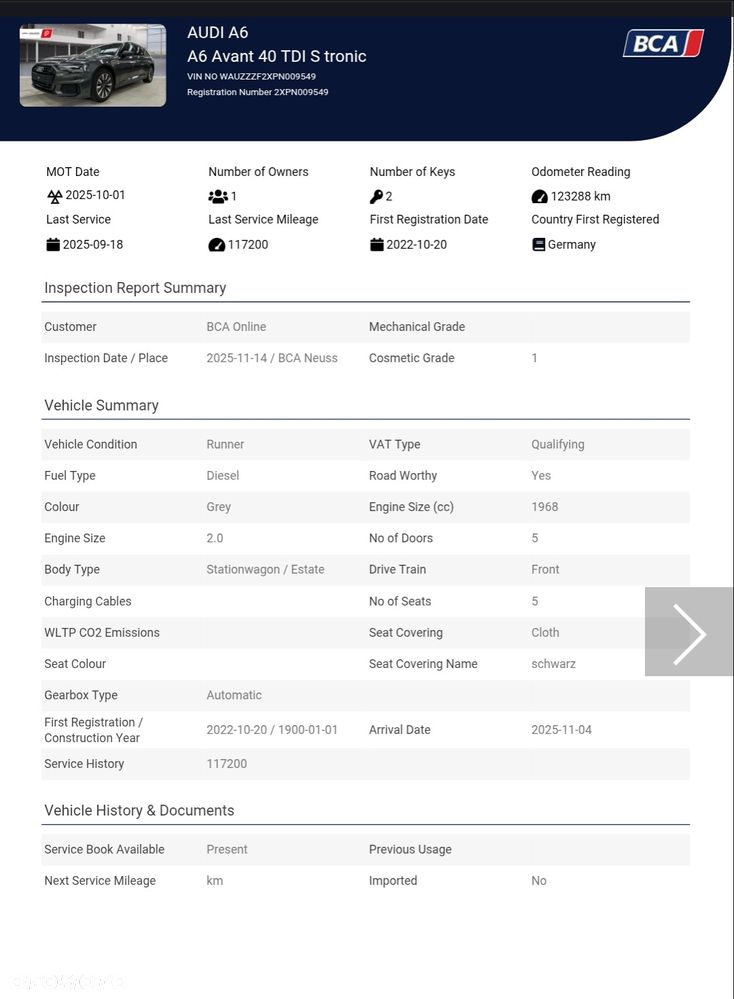 Audi A6 Avant 40 TDI S tronic S line - 7