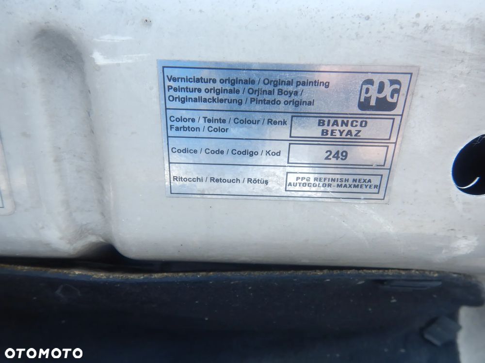 CZĘŚCI - Fiat Fiorino III 1,3JTD 55kW 75KM 199A2000 LAMIER 249 2008r. INDEX - 8893 - 6