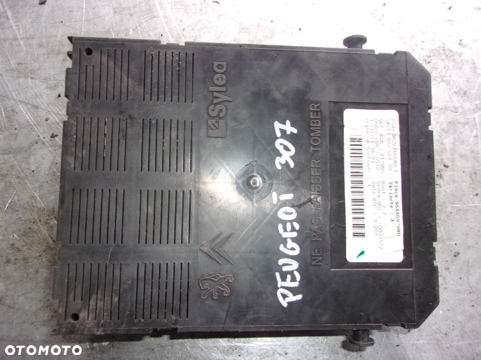 STEROWNIK MODUŁ BSI PEUGEOT 307 9644097980 - 2